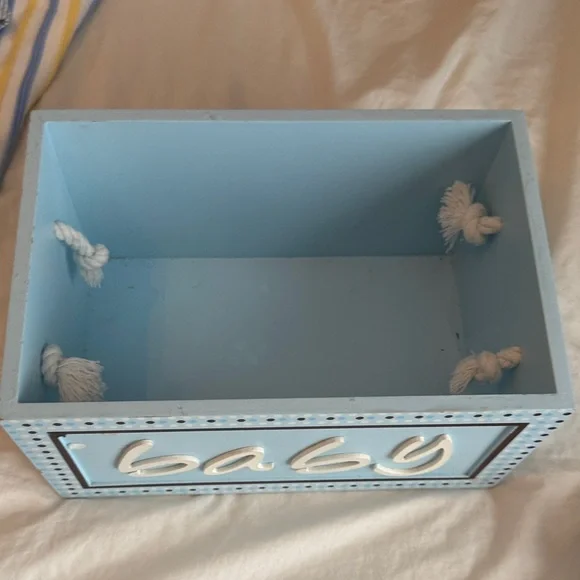 Blue Baby Storage Box - Picture 2 of 3